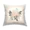 Stupell Industries Dainty Rose Buds Blooming Botanical Flowers Throw Pillow, 18" x 18"
